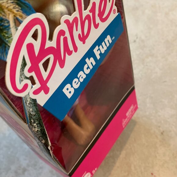 Barbie Beach Fun Doll J0697 Mattel 2005 Flat Feet Blonde - Picture 7 of 7